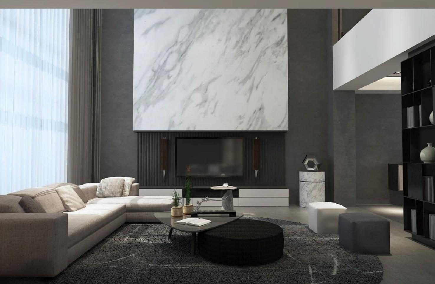 Guangzhou Jinshangu Villa interior design by Shengren Buildings