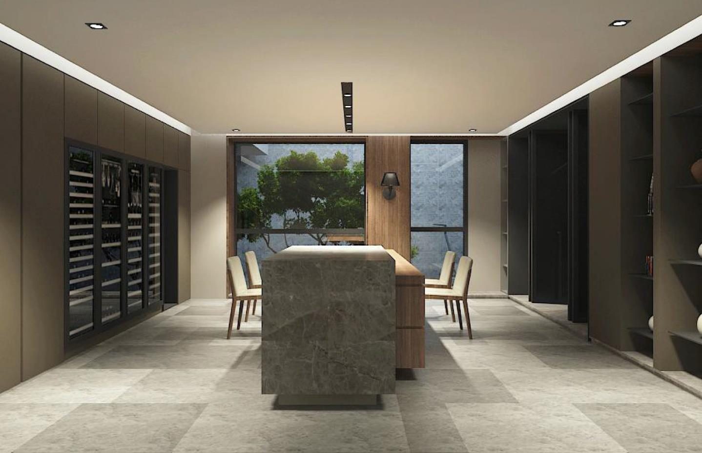 Guangzhou Jinshangu Villa interior design photo 4 by Shengren Buildings